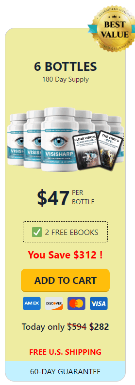 VisiSharp 6 Bottle